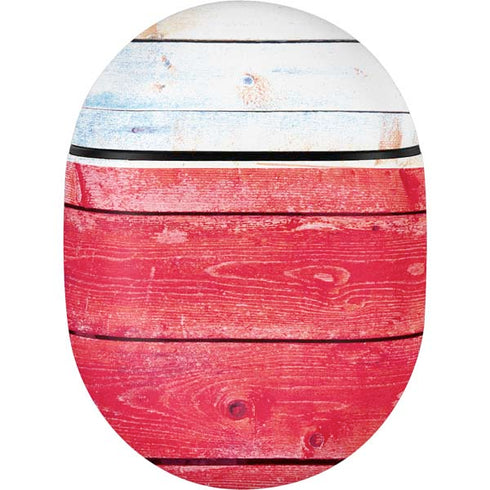 Texas Flag Light Wood Google Pixel Buds Skin